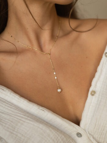 Náhrdelník Circle Pearl