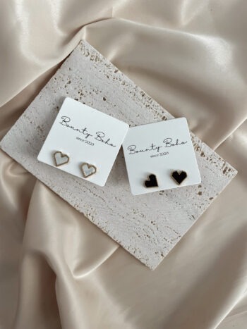 Náušničky Heart Shell