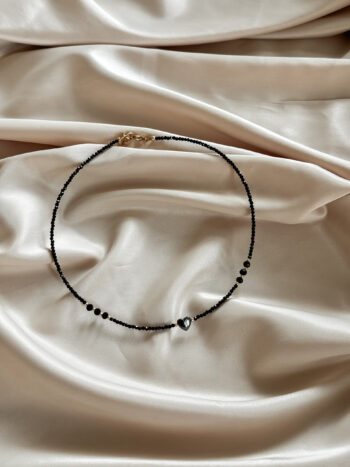 Náhrdelník onyx heart